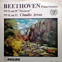 Philips : Arrau - Beethoven Sonatas 11 & 15